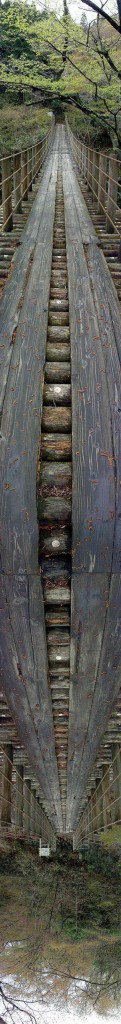 Wooden Bridge Optical Illusion Wooden Bridge Optical Illusion