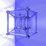 4D Hypercube Optical Illusion 4D Hypercube Optical Illusion