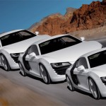 audi-r8 Which one is largest? - Illusion of 3 Audi