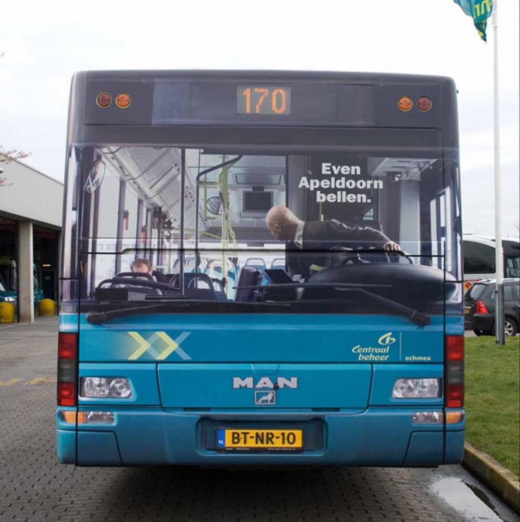 Back Bus Ad Optical Illusion Back Bus Ad Optical Illusion