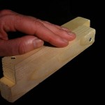 wood puzzle illusion How would you create this impossible object, without tempering with the image?