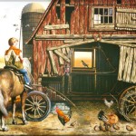 car house illusion car house illusion
