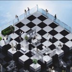office Ad for Russian mobile communication company Megafon, inspired by Sandro Del-Prete