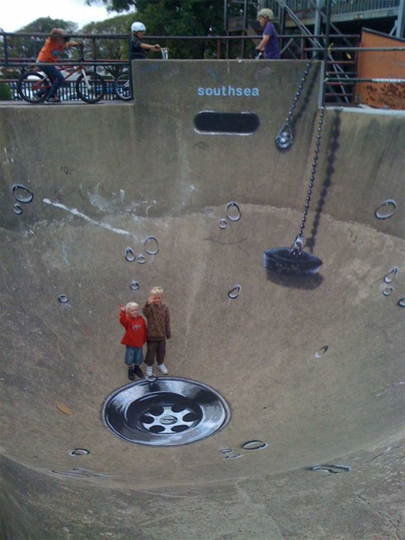 Are these kids so small, or is it some sort of mega sink?