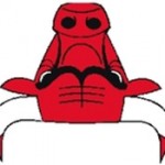 chicagobullsrobot Chicago Bulls logo, when turned upside down pictures a robot reading a bible