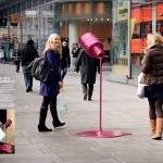 RimmelQuickDry Illusion An interesting ad for Rimmel quick dry nail polish, placed in public location
