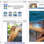 Benjamin got a nice surprise when he opened his iGoogle homepage. Benjamin got a nice surprise when he opened his iGoogle homepage.