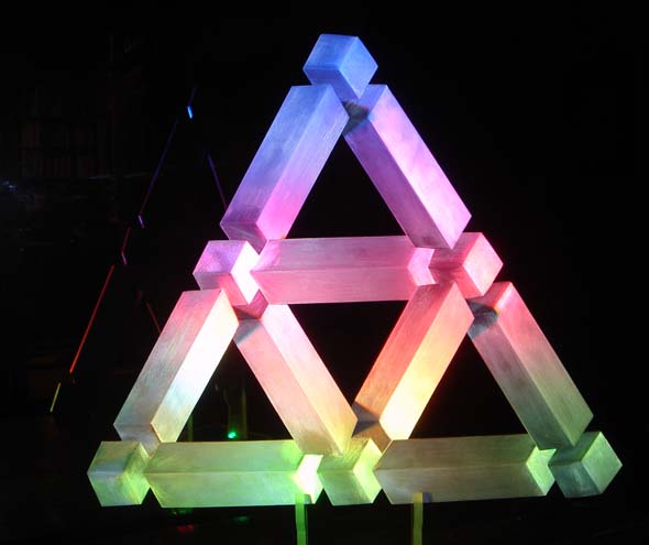 Francis Tabary Impossible Structure Sculpture Optical Illusion 5