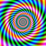 Optical Illusion Spiral - Concentric Circles 1 Optical Illusion Spiral - Concentric Circles 1