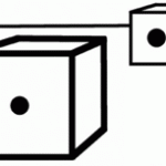 realtive sizes optical illusion - a