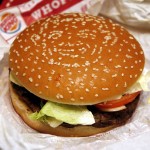 Burger Face Optical Illusion Burger Face Optical Illusion