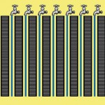 blue lines optical illusions