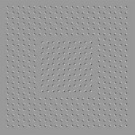 dancing stars optical illusion