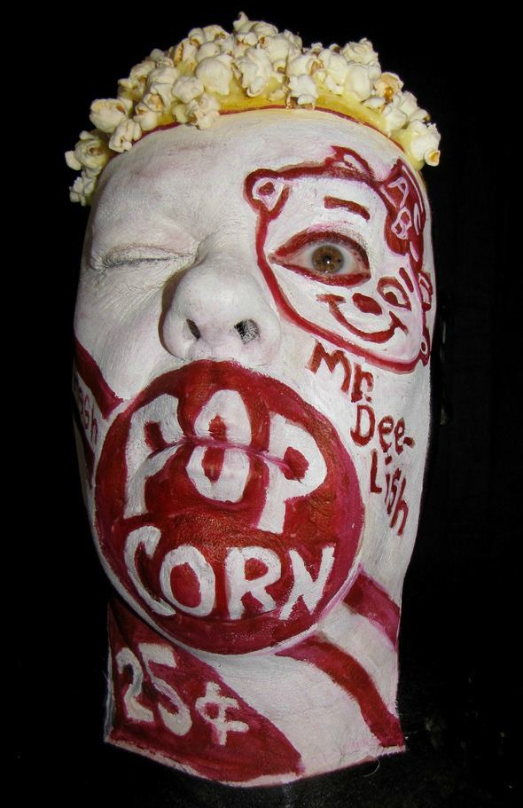 popcorn face Mighty Optical Illusions