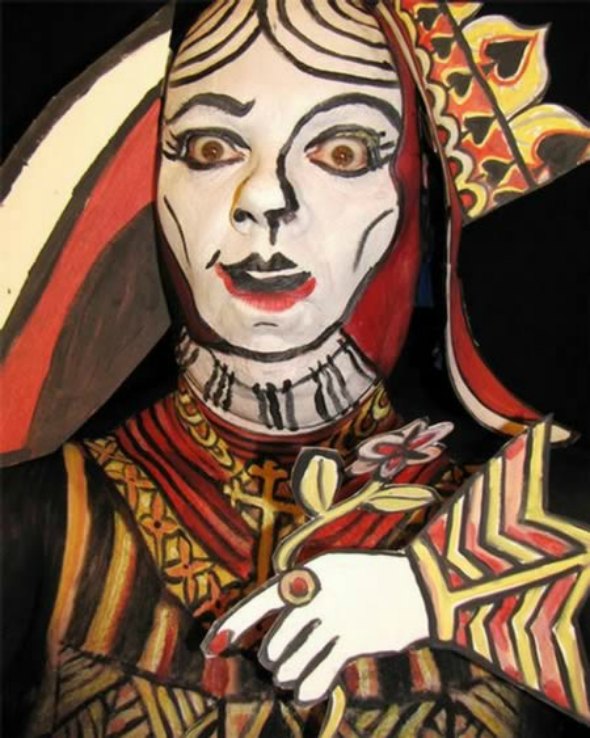 flounder face paint Mighty Optical Illusions