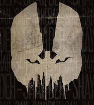 The Dark Knight Rises Batman-Bane Poster