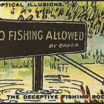 Deceptive Fishing Rod Optical Illusion
