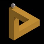 penrose triangle illusion