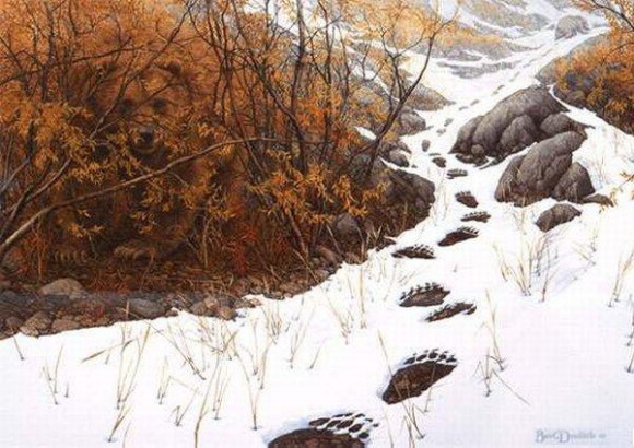 Bev Doolittle Double Back Illusion