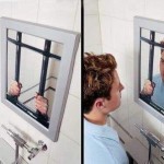 Jail Mirror Optical Illusion