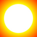 Expanding Sun Optical Illusion