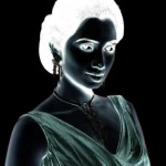 Pretty Lady Afterimage Optical Illusion