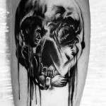 Miguel Angel Tattoo Optical Illusion