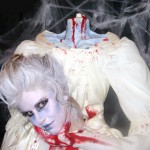 headless woman optical illusion