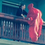 demon in the sheet optical illusion picture