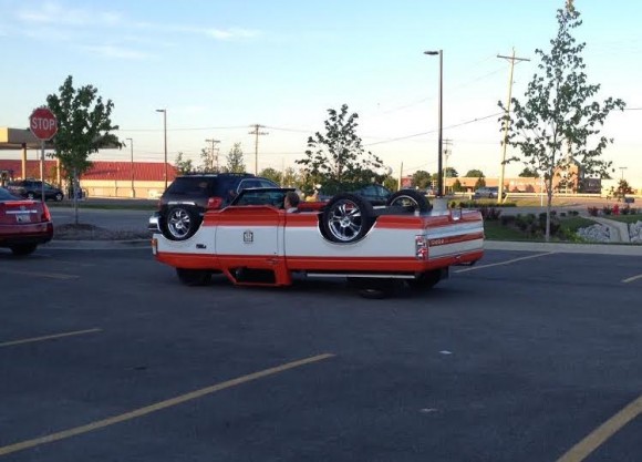 upside down truck 1