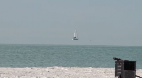 floating Ghost Boat