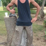 tree man illusion