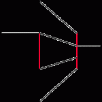 Line illusion