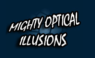 Mighty Optical Illusions logo "Mighty Optical Illusions"
