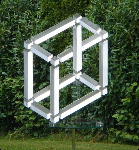 Francis Tabary Impossible Structure Sculpture Optical Illusion 3