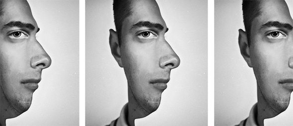 Two Face Optical Illusion Two Face Optical Illusion