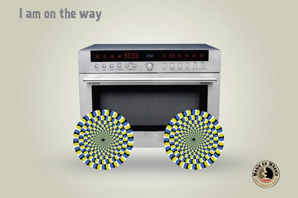 Meals On Wheels Optical Illusion img