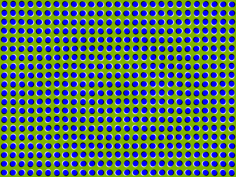 color adapting optical illusion