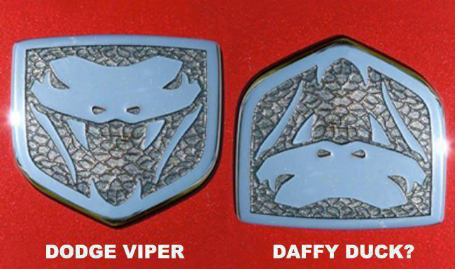 Dodge Viper Optical Illusion