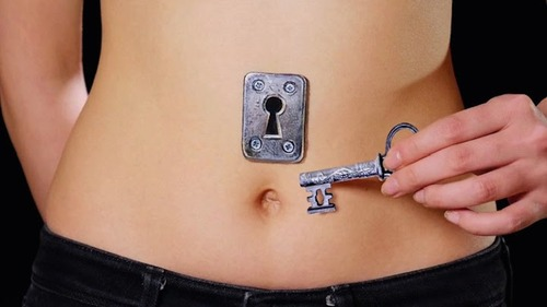 The Human Lock Optical Illusion