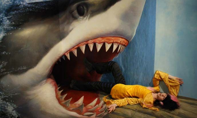 The Return of Jaws Optical Illusion img