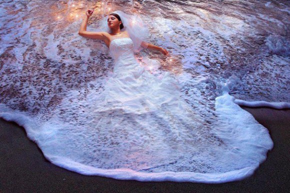 The Melting Bride Optical Illusion