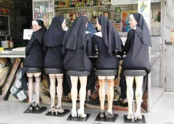 nun opticasl illusion