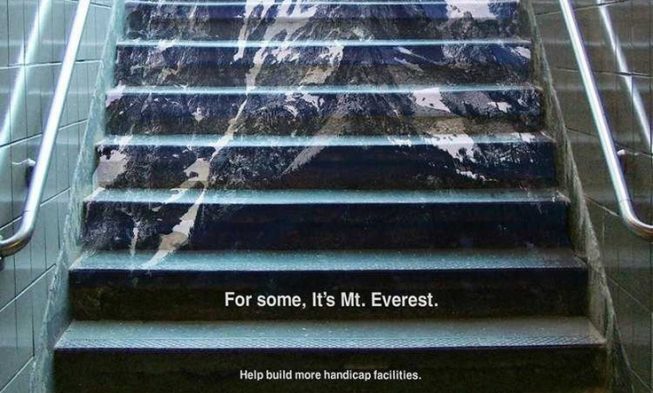 How Can Mountains Painted on Stairs Change YOUR Outlook? img