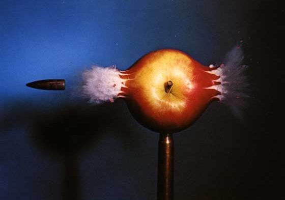 8 Awesome Shots of a Bullet Shooting Random Things img