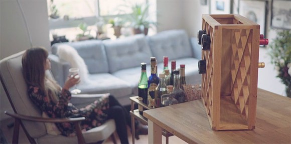 cool wine rack