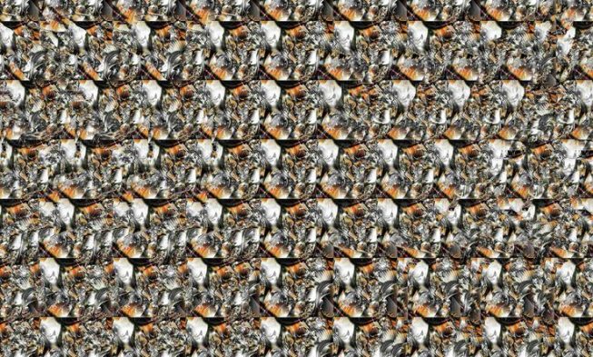 Hidden Mythical Creature Stereogram img