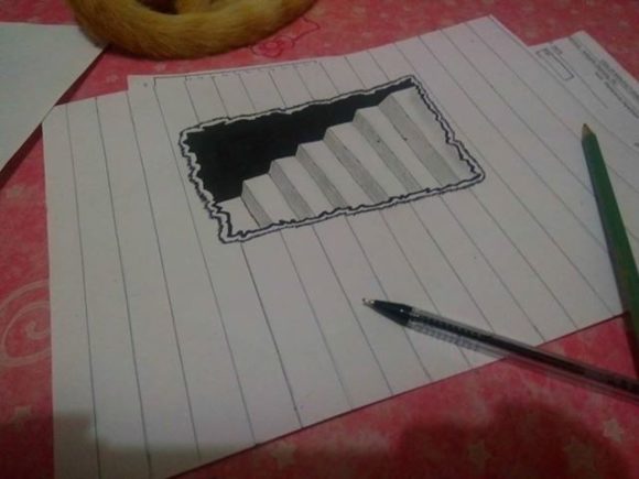 draw optical illusions