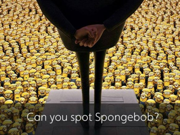 Can you spot Spongebob