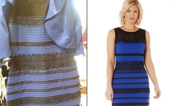 dress optical illusion